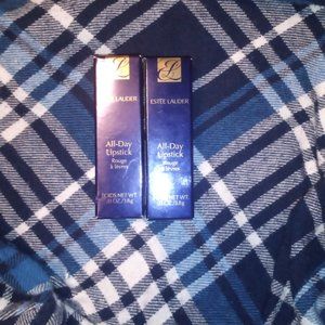 2 Estee Lauder lipsticks in Starlit Pink